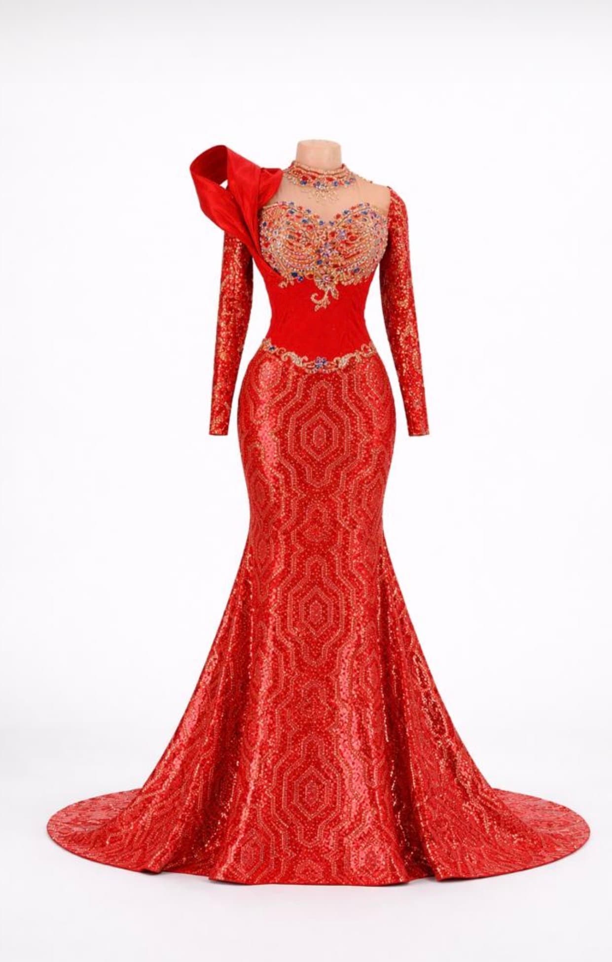 Scarlet Royale Gown